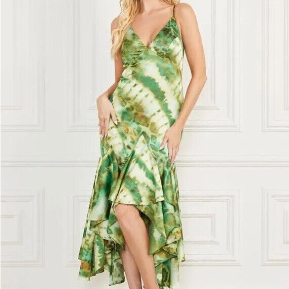 Guess Marciano Waterfall Dress - Picture 1 of 5